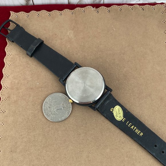 Halloween Witch on a Broom with Bat Watch - Picture 5 of 5